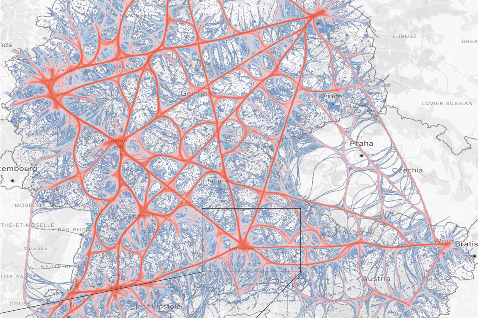 Deskriptive Statistik zur KI-Verbreitung im geografischen Raum der DACH-Region