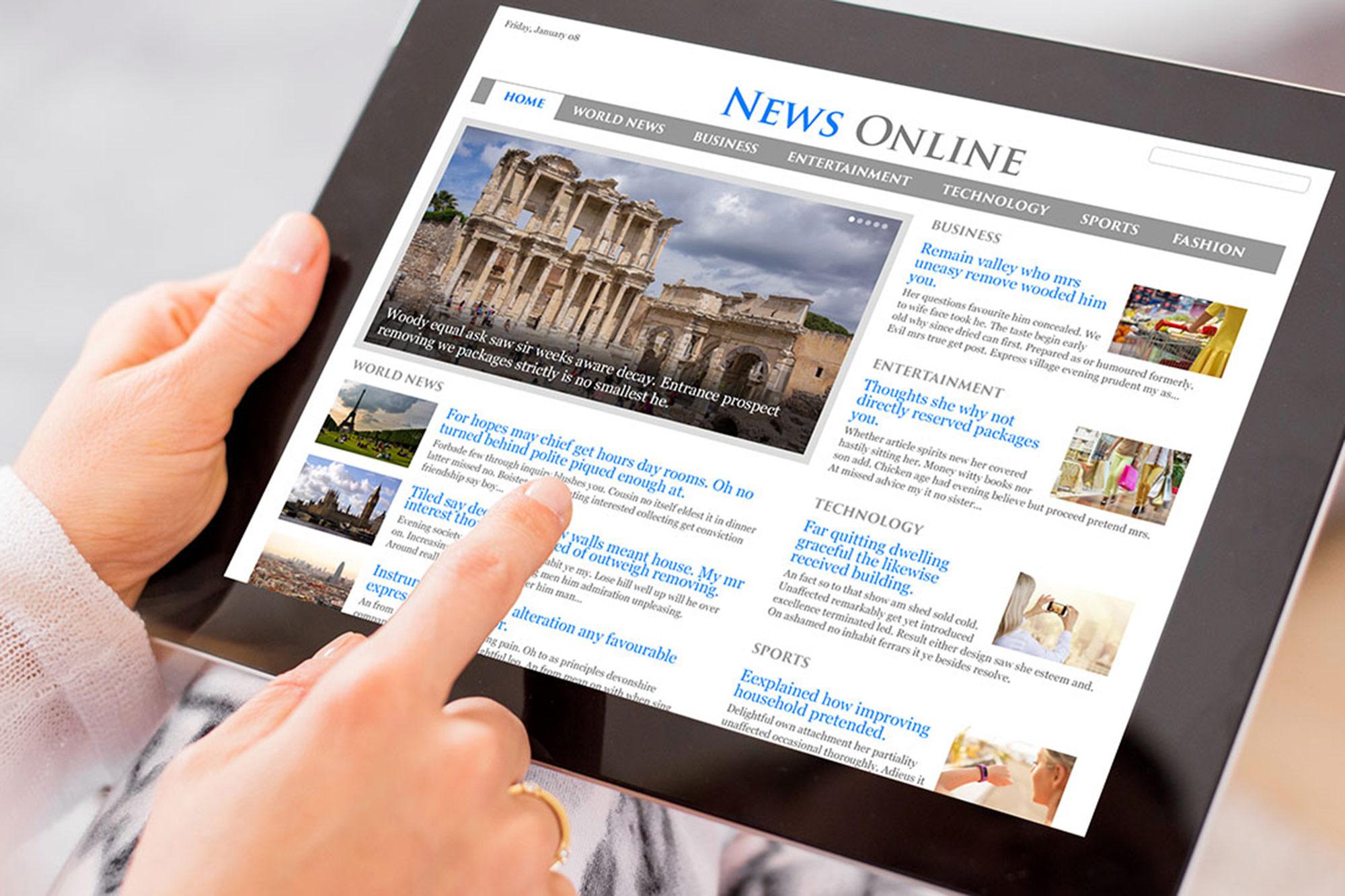 Auf Online-Nachrichtenportalen kommen algorithmische Empfehlsysteme zum Einsatz, die Inhalte auf Basis der bisherigen Nutzung vorschlagen.