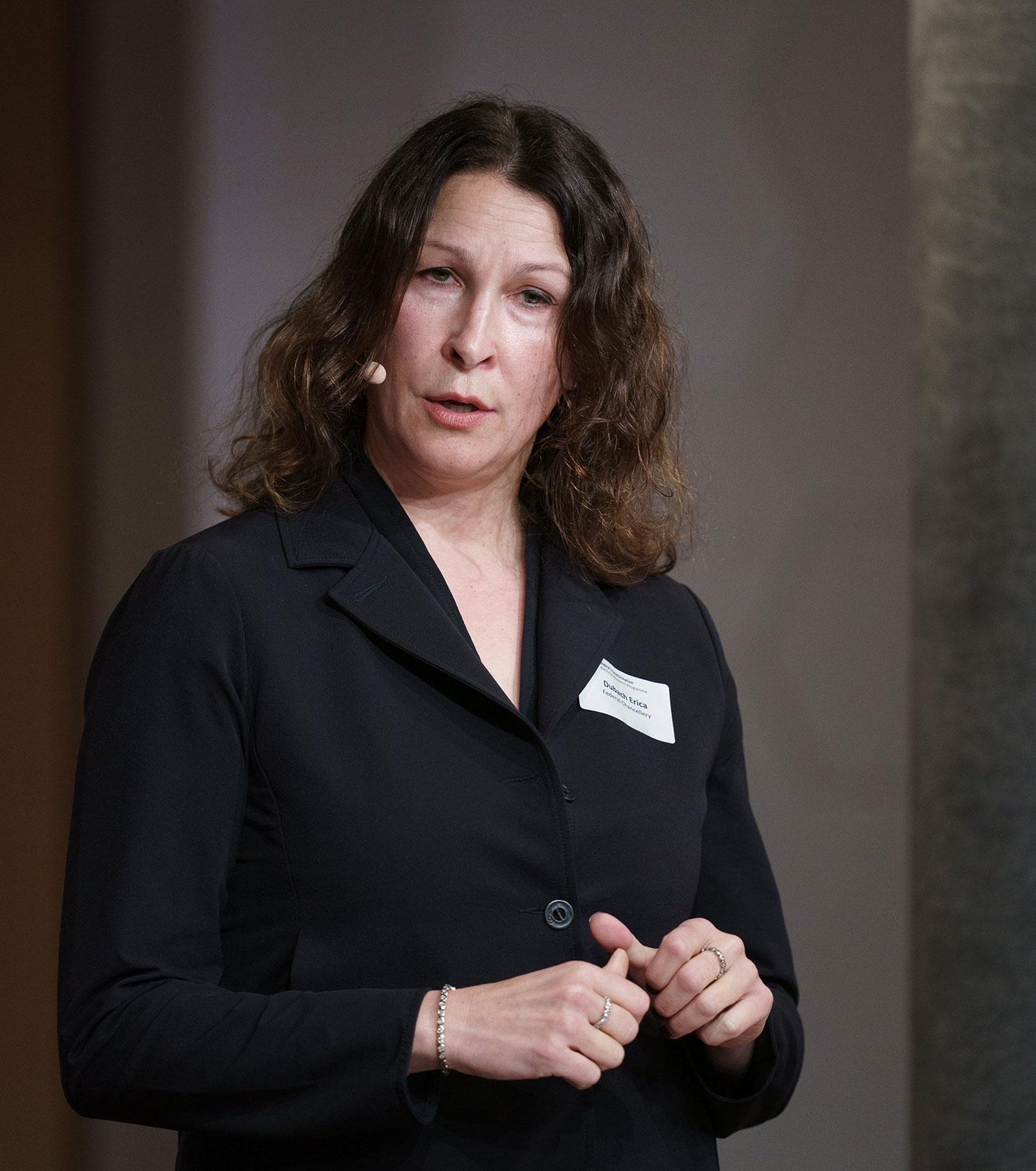 Erica Dubach Digital Transformation and ICT Steering in der Bundeskanzlei.