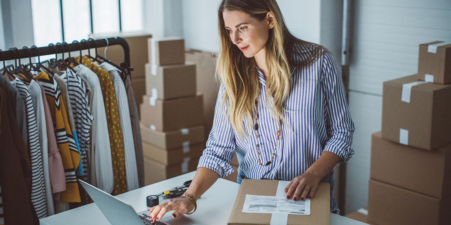 Online bestellen und per Paket nach Hause. Die Digitalisierung verändert die Wirtschaft im Raum.